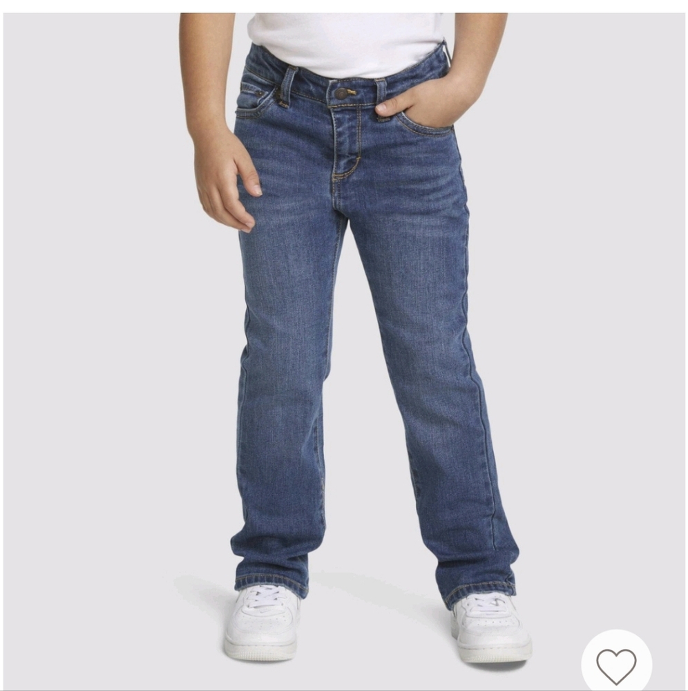 Levi's Girls' High Rise Bootcut Jeans ~ Dark Blue